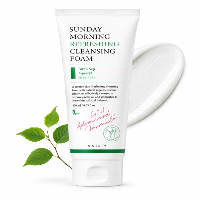 Axis-Y Sunday Morning Refreshing Cleansing Foam 120ml