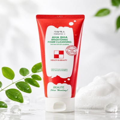 Beaute AHA BHA Brightening Foam Cleanser (160ml)