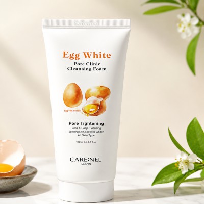 Care: Nel Egg White Pore Clinic Cleansing Foam (150ml)
