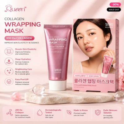 Tenzero Collagen Wrapping Mask (100ml)