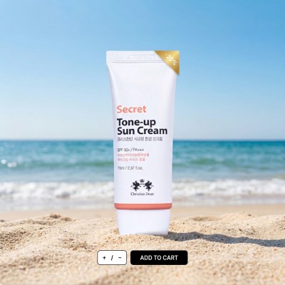 Christian Dean Secret Tone Up Suncream(70ml)