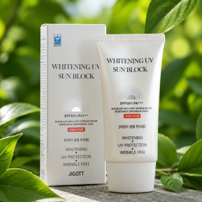 JIGOT Whiteing Uv Sun Block SPF 50 PA +++(70ml)