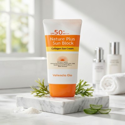 Valencia Gio Nature Plus Sun Block SPF 50+(70ml