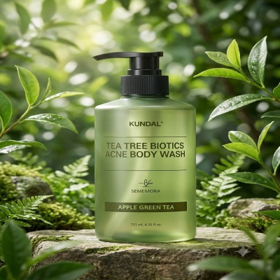 KUNDAL Tea Tree Biotics Acne Body Wash Apple Green Tea 500ml