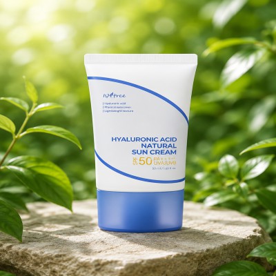 Isntree Hyaluronic Acid Natural Sun Cream SPF50 PA ++++ Uva /Uvb (50ml)