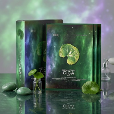 Tenzero Glow Ampoule Cica Mask (25ml)