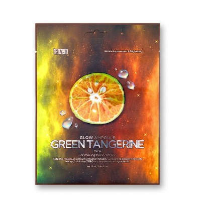 Tenzero Glow Ampoule Green Tangerine Mask (25ml)