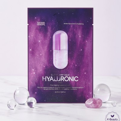 Tenzero Glow Ampoule Hyaluronic Mask (25ml)