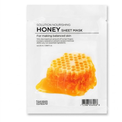 Tenzero Honey Sheet Mask (25ml)