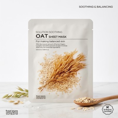Tenzero Oat Sheet Mask (25ml)