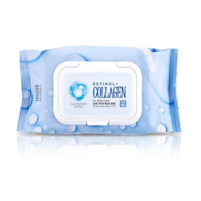Tenzero Retinol Collagen Cleansing Wipes 30 wipes 130g