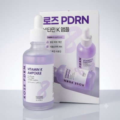 Tenzero Rose Pdrn Vitamin K Ampoule (50ml)