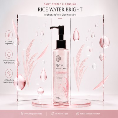The Faceshop Rice Water Bright Light Cleansing Oil (150ml)