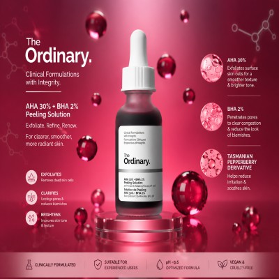 The Ordinary Alpha 30% Bha 2% Peeling Solution PH 3.6 (30ml)
