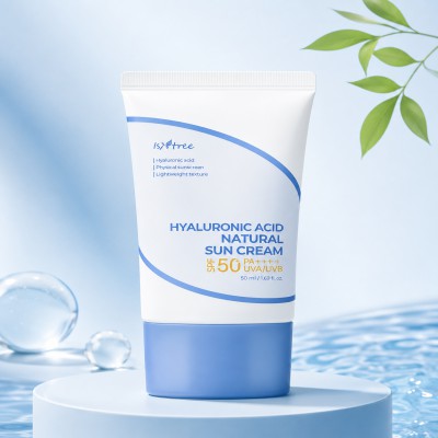 Isntree Hyaluronic Acid Natural Sun Cream SPF50 PA ++++ Uva /Uvb (50ml)