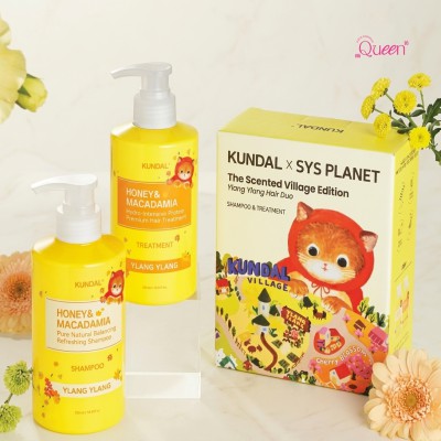 Kundal Honeya & Macadamia Protein Hair Treatment & Shampoo (500+500) =1000ml