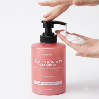 Kundal Protein Bonding Shampoo Violet Muguet- 500ml