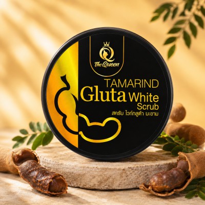 The Queen Tamarind Gluta White Scrub (350grm)