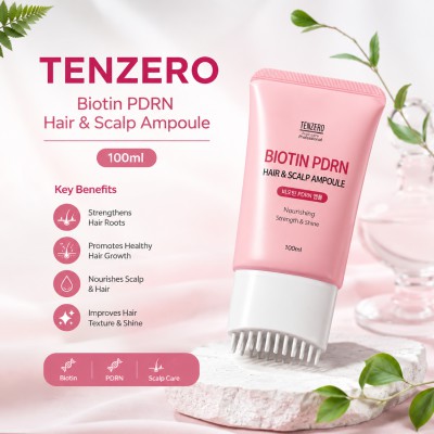 Tenzero Biotin Pdrn Hair And Scalp Ampoule (100ml)