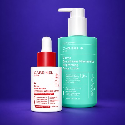CARE:NEL Derma Brightening Duo – Serum + Body Lotion