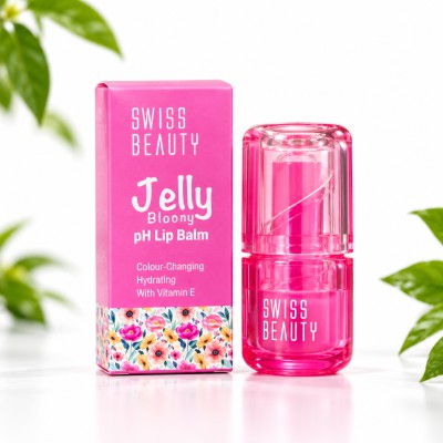Swiss Beauty Jelly Bloom Ph Lip Balm 01 Pink Petal