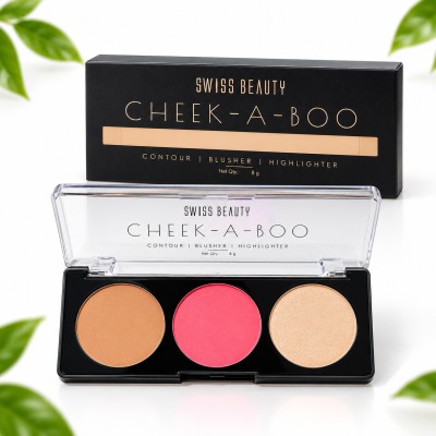 Swiss Beauty Cheek - A - Boo Contour Blusher Highlighter