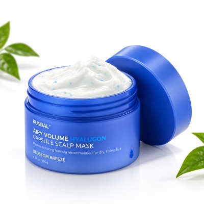 KUNDAL Airy Volume Hyaluron Capsule Scalp Mask 180grm